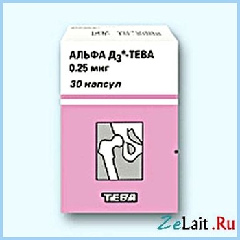 Альфа Д3-Тева - официальная инструкция по применению